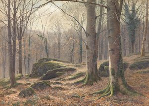 A Winter Morning, Hoar Frost Melting, 1885-1894 by James Thomas Watts