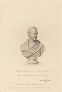 Bust of Sir Walter Scott by James Thomson after Sir Francis Legatt Chantrey