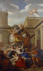 The Muses Escaping Violation from King Pyreneus