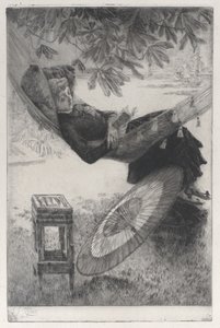 The Hammock by James Tissot