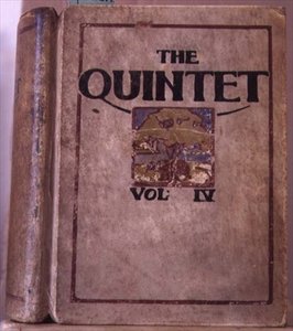 Front Cover of Volume IV of The Quintet, c.1902 by James Wallace