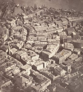 Boston, as the Eagle and the Wild Goose See It, 1860 by James Wallace Black
