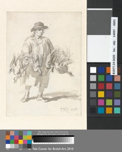 A Rustic Carrying Ducks by James Ward