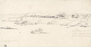 Coastal Village with Fishing Boats