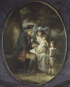 Family in a Landscape by James Ward