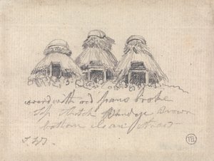 Thatched Huts by James Ward
