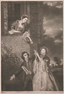 Charles James Fox, with Lady Sarah Lenox and Lady Susan Strangways