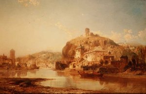 Katz Castle on the River Rhine