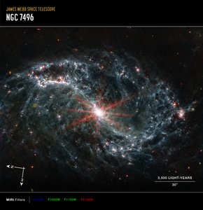 NGC 7496 by James Webb Space Telescope (NASA)
