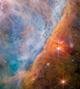Orion Bar by James Webb Space Telescope (NASA)