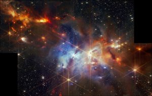 Protostar EC 53 in the Serpens Nebula by James Webb Space Telescope (NASA)