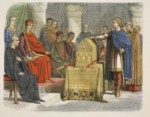 Harold II Swears Fidelity to Duke William of Normandy by James William Edmund Doyle