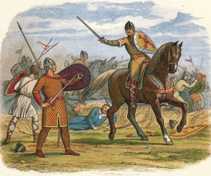 Robert taken prisoner by the clerk Baudri, 1106, 1864