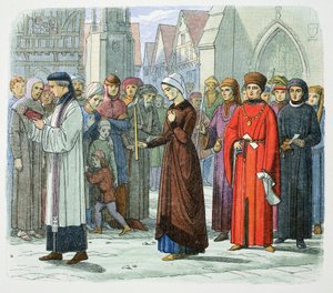 The Duchess of Gloucester Does Penance, 1441, 1864