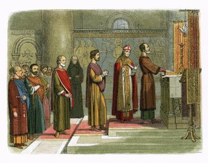 The Barons Swear to Achieve Their Liberties by James William Edmund Doyle