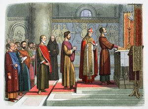 The Barons Swear to Achieve Their Liberties