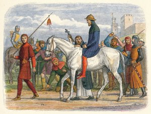 Thomas, Earl of Lancaster, Led to Execution, 1322, 1864