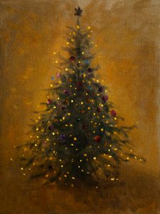 Glowing Christmas Tree