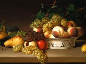 Fruit in a Chinese Basket, 1822