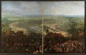 Digging of the Ghent Canal by Jan Anton Garemyn