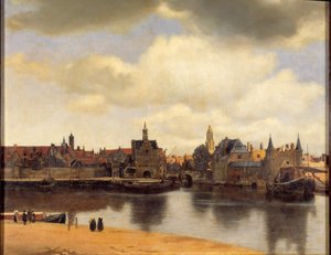 View of the city of Delft by Jan (1632 75) Vermeer