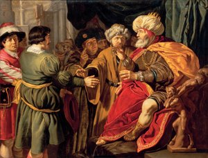 Joseph interpreting Pharaoh