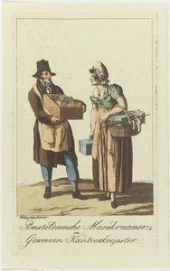 Amsterdam Merchants by Jan Anthonie Langendijk Dzn
