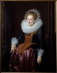 Portrait of Woman Formerly Known as Portrait of Madame Vrydags Van Vollenhoven