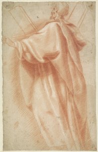 Standing Saint Andrew, Full Length, Facing Left