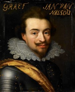 Portrait of Jan the Younger, Count of Nassau-Siegen by Jan Antonisz van Ravesteyn (workshop of)
