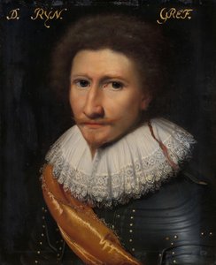 Portrait of Johann Conrad von Salm, Waldgrave and Rhinegrave van Dhaun by Jan Antonisz van Ravesteyn (workshop of)