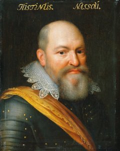 Portrait of Justinus van Nassau, Illegitimate Son of Prince William I and Eva Elinx