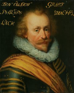 Portrait of Philips, Count of Hohenlohe zu Langenburg by Jan Antonisz van Ravesteyn (workshop of)