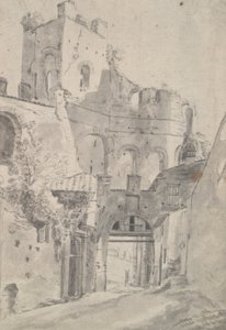 Roman Ruins: Tower and Gate by Jan Asselijn