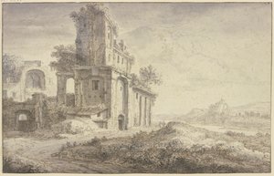 Roman Ruins by Jan Asselijn