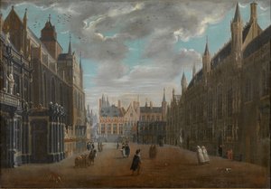 Burg Square in Bruges