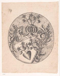 Family Crest with Rose