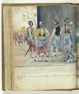 Javanese Auxiliary Troops of the Company by Jan Brandes