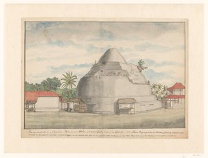Kalyani Stupa in Ceylon by Jan Brandes