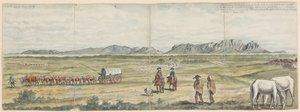 Khoikhoi and Colonists on the Cape Flats by Jan Brandes