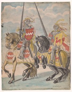 Knights with the Family Crests of Brandes and Hirschman