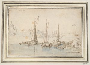 View of Ruhrort and Duisburg