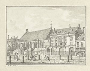 The Prinsekerk and Butter Hall in Rotterdam