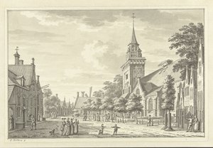 View of Bodegraven by Jan Bulthuis