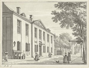 The Prinsenhof in Rotterdam by Jan Bulthuis