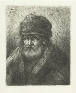 Old Man with Beard and Cap