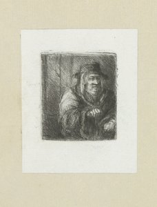 Old Man with Cloak and Hat by Jan Chalon