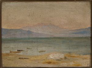 Sea of Galilee. From a Journey to Palestine