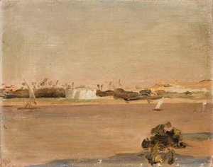 The Colors of Egypt - Nile. From a Journey to Egypt by Jan Ciągliński