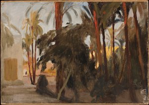 Garden - Act of the Desert. From a Journey to Egypt